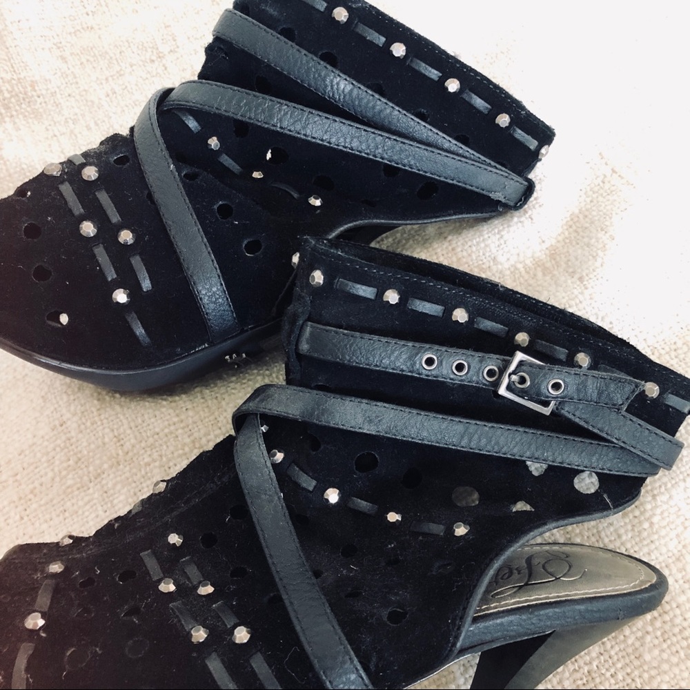 Ankle boots peep toes - Picture 5 of 6